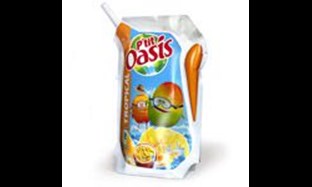 Новый проект компании Orangina-Schweppes - напиток P’tit Oasis - запущен в легкой упаковке Ecolean
