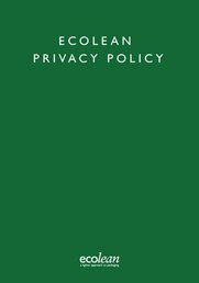 Ecolean Privacy Policy