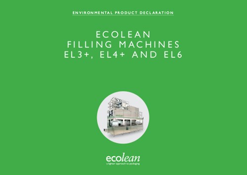 Ecolean filling machines EL3+, EL4+ and EL6+